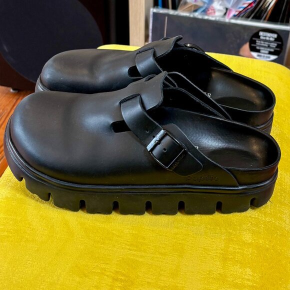Birkenstock Papillio Boston Chunky Clog - Black - Womens Size: US 9-9.5 / EU 40 - Picture 4 of 9